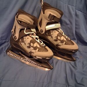 Bladerunner Kids Ice Skates - Black and Gray